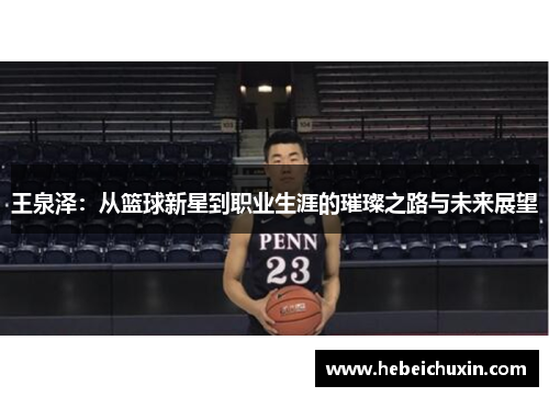 王泉泽：从篮球新星到职业生涯的璀璨之路与未来展望
